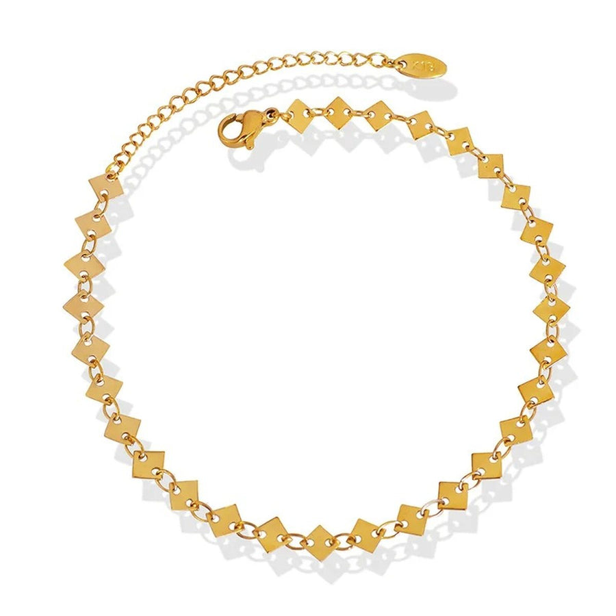 Carré Link Anklet, chain anklet