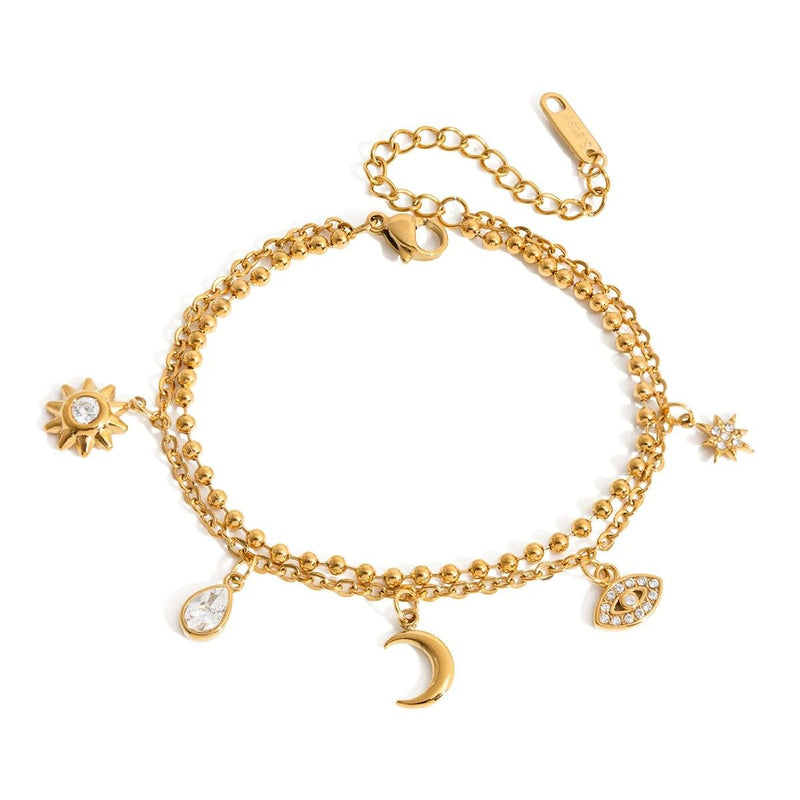 Eclipse Charm Bracelet, charm bracelet