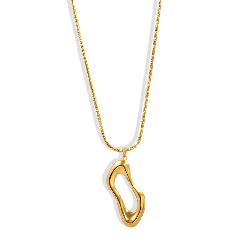 Isola Molten Pendant, pendant necklace