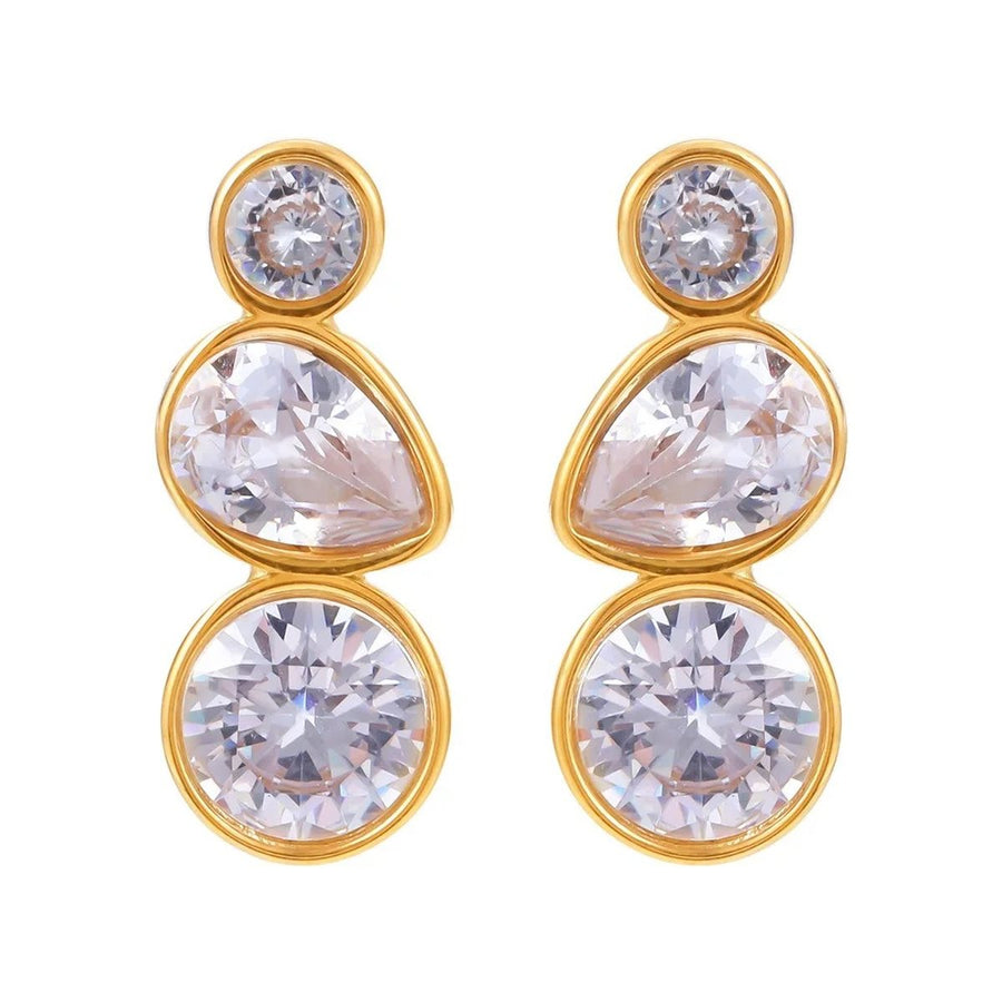 Lucida Crystal Drops, drop earring