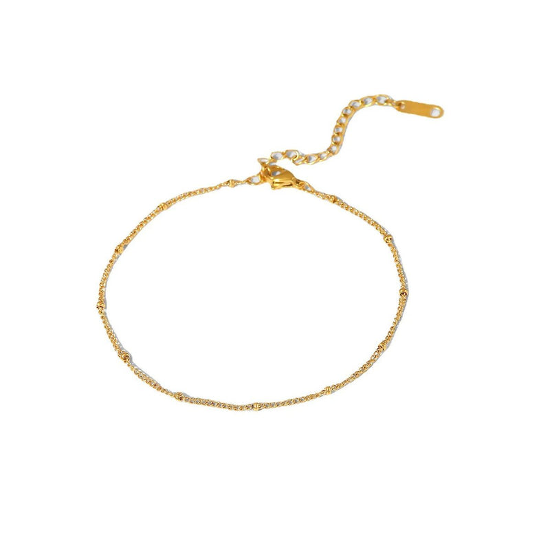 Perle Bead Anklet, pearl anklet
