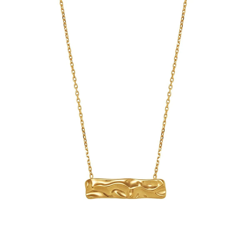 Relief Bar Necklace, chain necklace