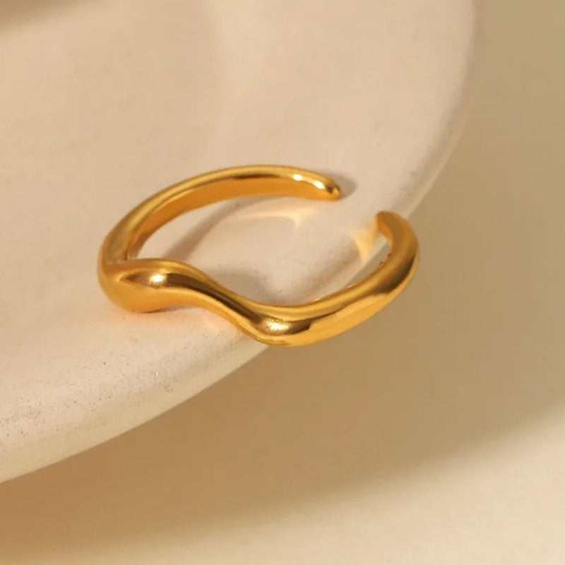 Tide Open Ring, statement ring