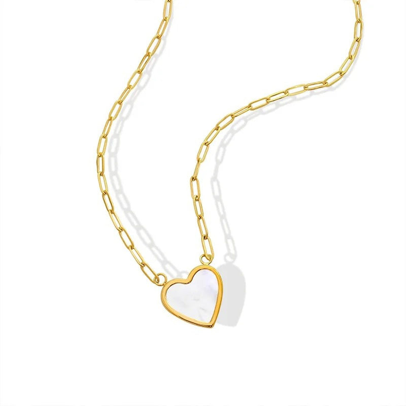Chérie Heart Necklace, heart necklace