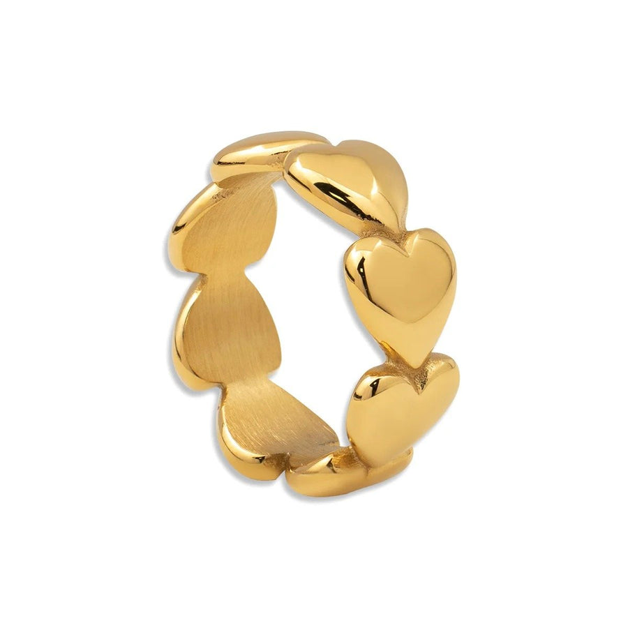 Coeur Heart Band, stacking ring