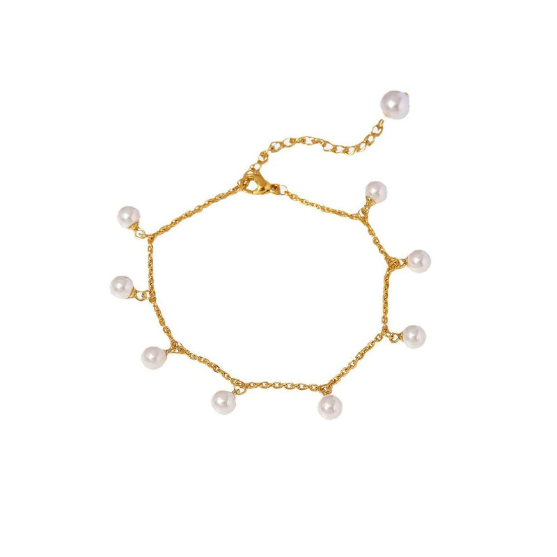 Marina Pearl Anklet, pearl anklet