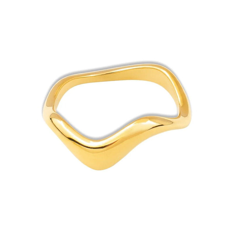 Ondine Wave Ring, statement ring