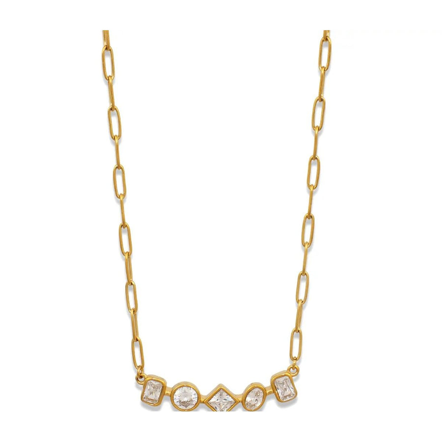 Quartet Bar Necklace, chain necklace
