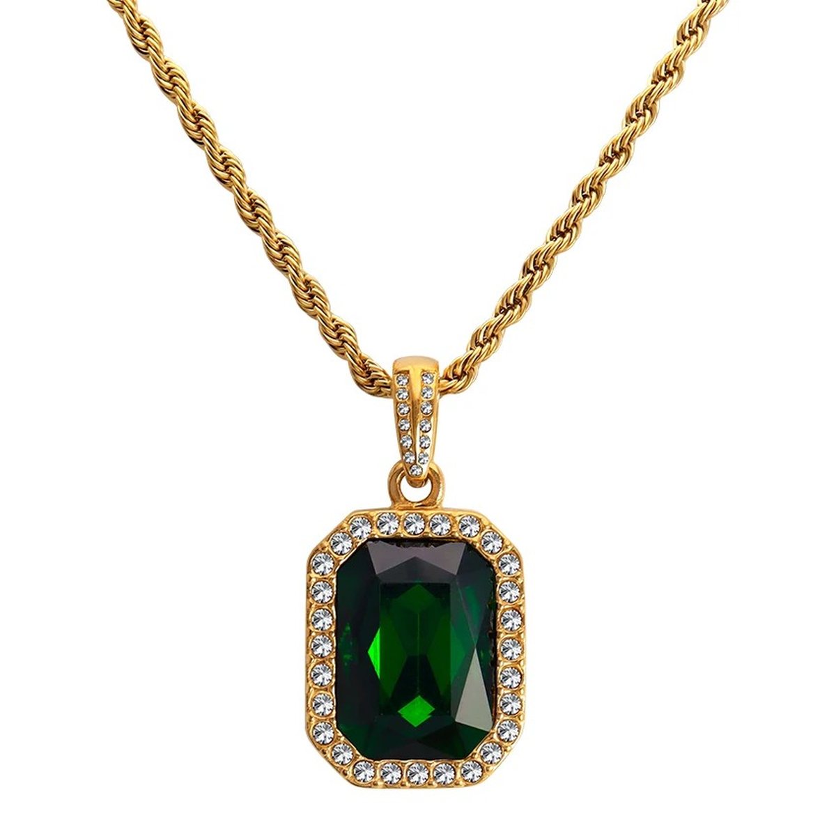 Regent Rope Pendant, pendant necklace