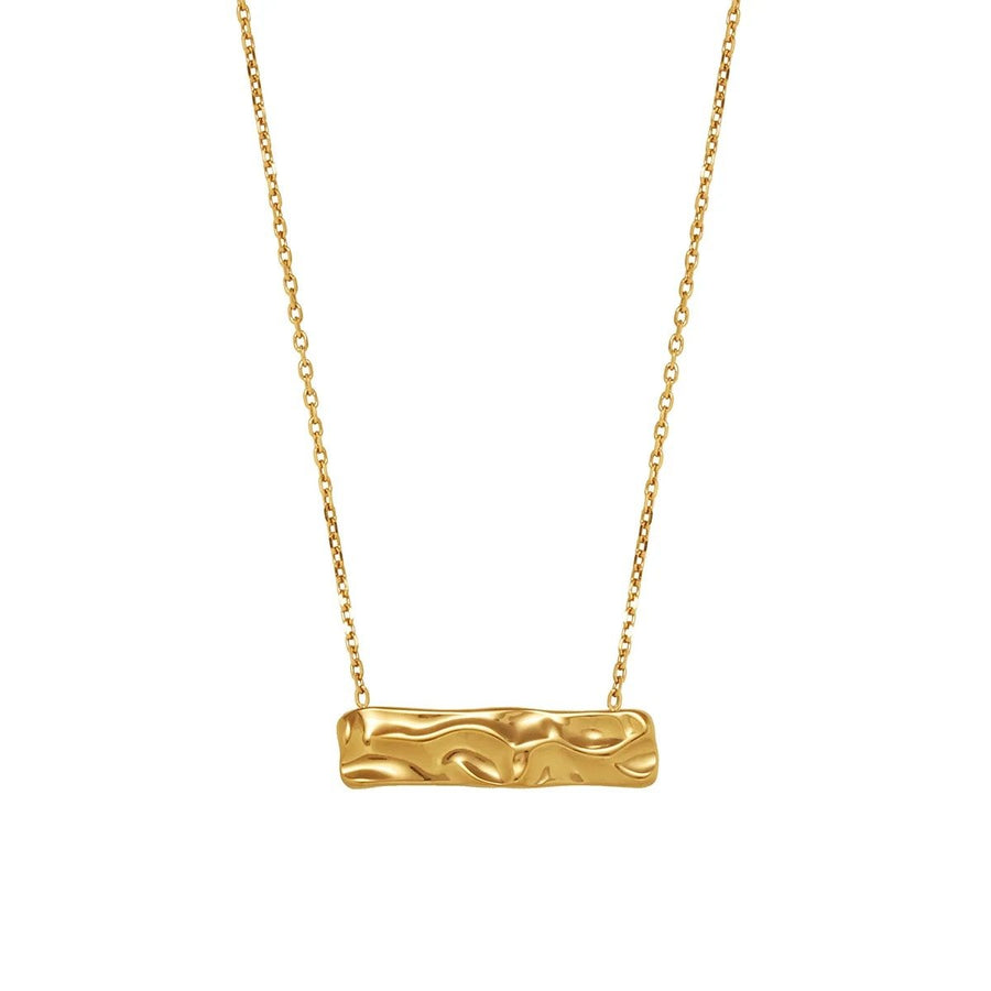Relief Bar Necklace, chain necklace