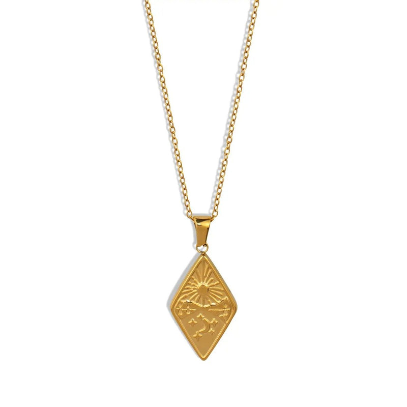 Solis Celestial Pendant, pendant necklace
